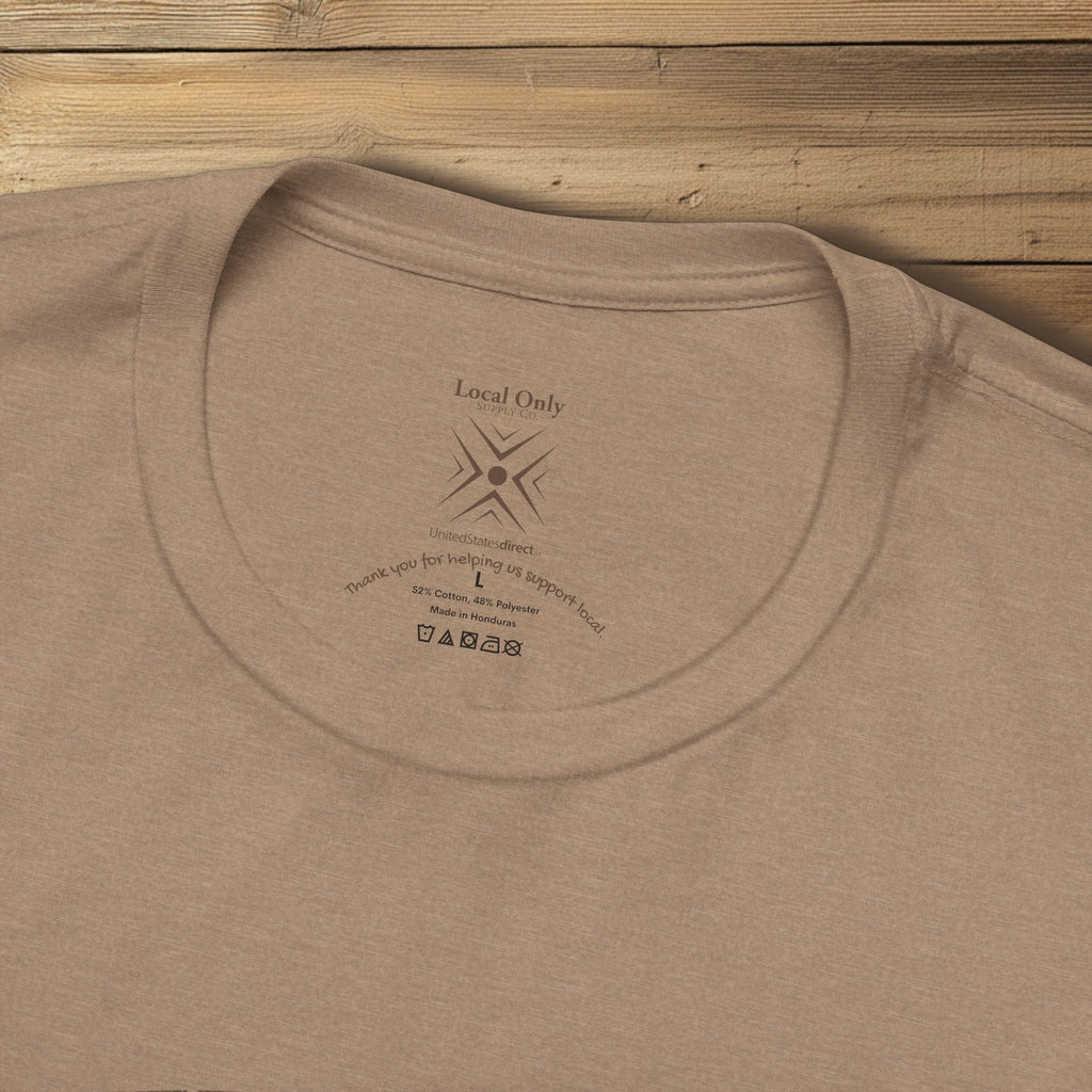 United States 1776 Vintage Collegiate Premium T-Shirt – Brown Graphic – Neutrals