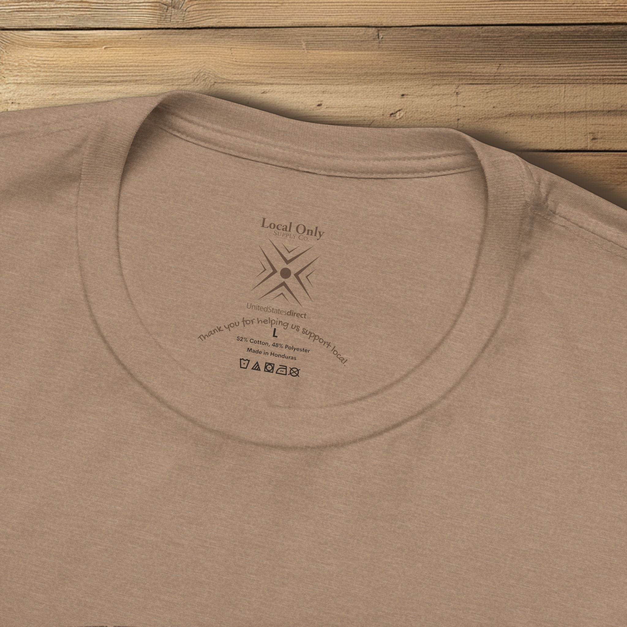 United States 1776 Vintage Collegiate Premium T-Shirt – Brown Graphic – Neutrals