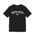 United States 1776 Vintage Collegiate T-Shirt – White Graphic – Neutrals