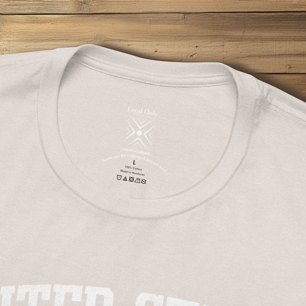 United States 1776 Vintage Collegiate Premium T-Shirt – White Graphic – Neutrals