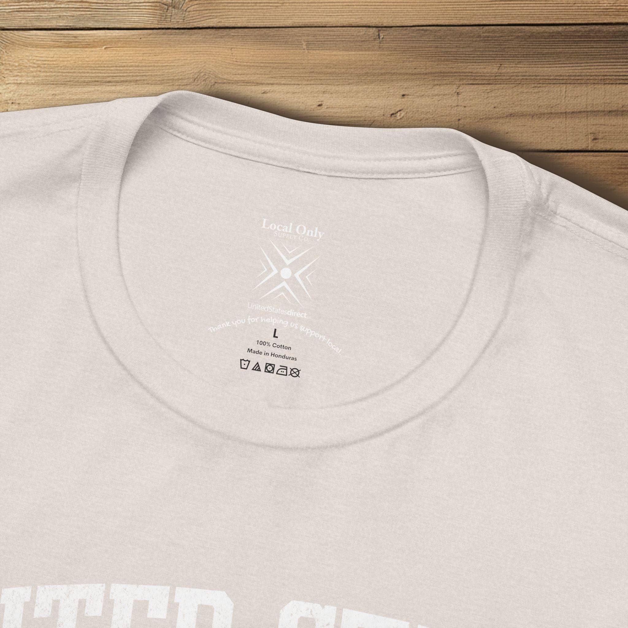 United States 1776 Vintage Collegiate Premium T-Shirt – White Graphic – Neutrals