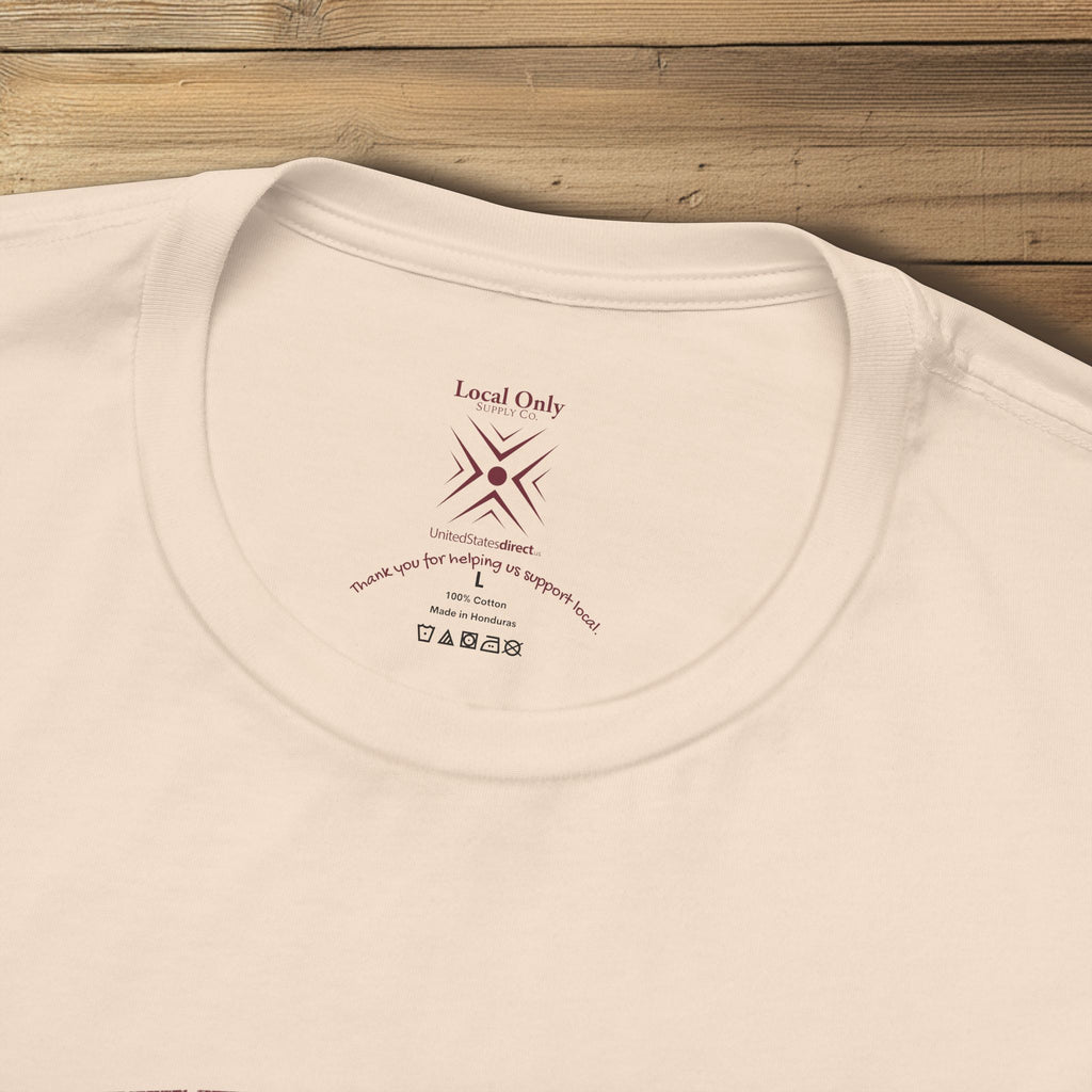 United States 1776 Vintage Collegiate Premium T-Shirt – Burgundy Graphic – Neutrals