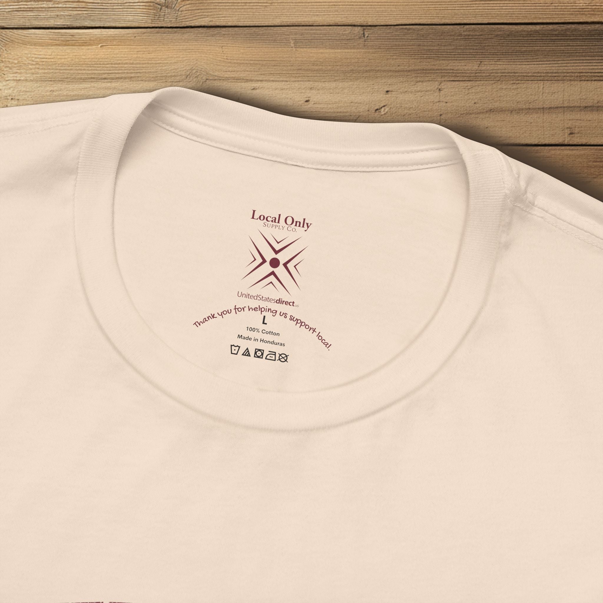 United States 1776 Vintage Collegiate Premium T-Shirt – Burgundy Graphic – Neutrals